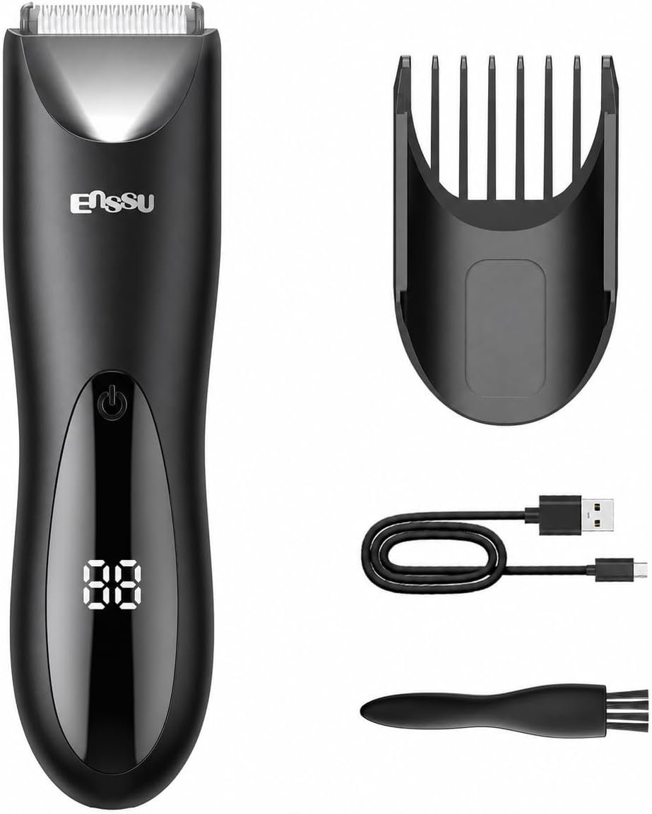 Máquina de Cortar Cabelo Elétrica Enssu, aparador de cabelo