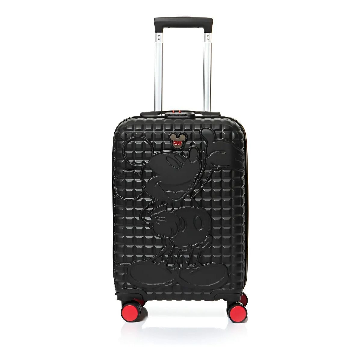 Mala de Bordo para Viagem Pequena Preta Mickey Luxcel