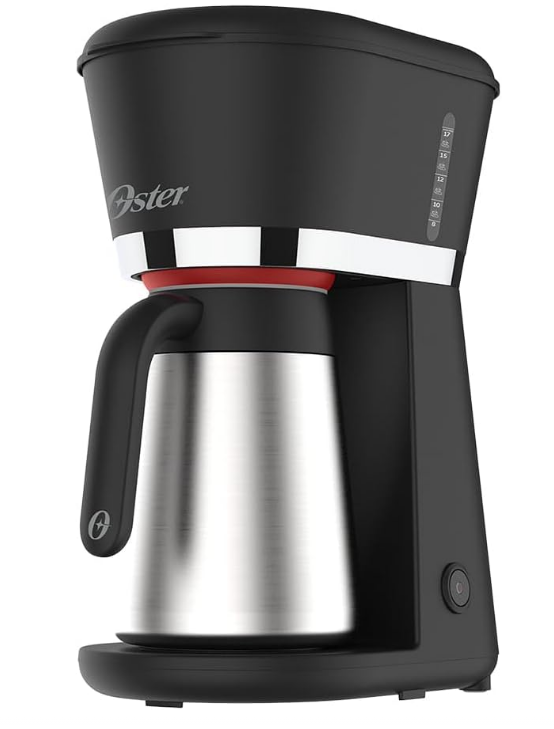 Cafeteira Oster Black com Jarra Térmica Inox 0,7L, 127V