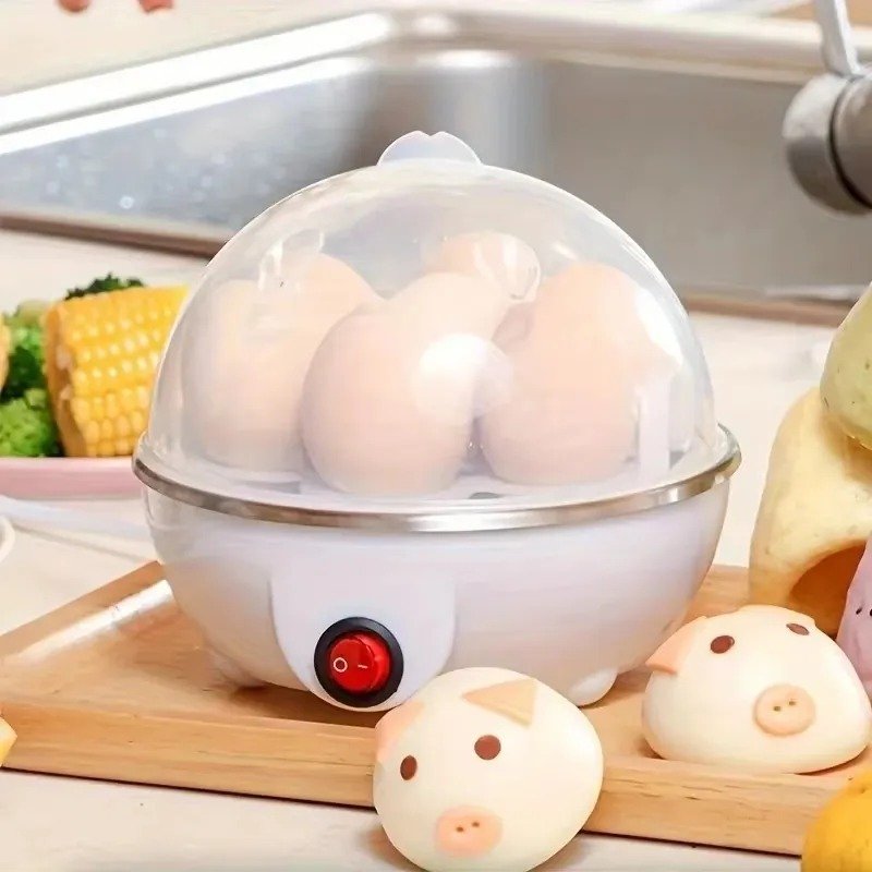 Cozedor Elétrico de Ovos a Vapor Multifuncional