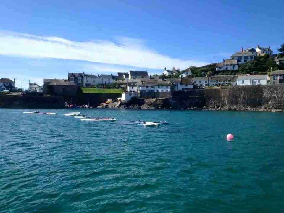 Coverack Harbour View
