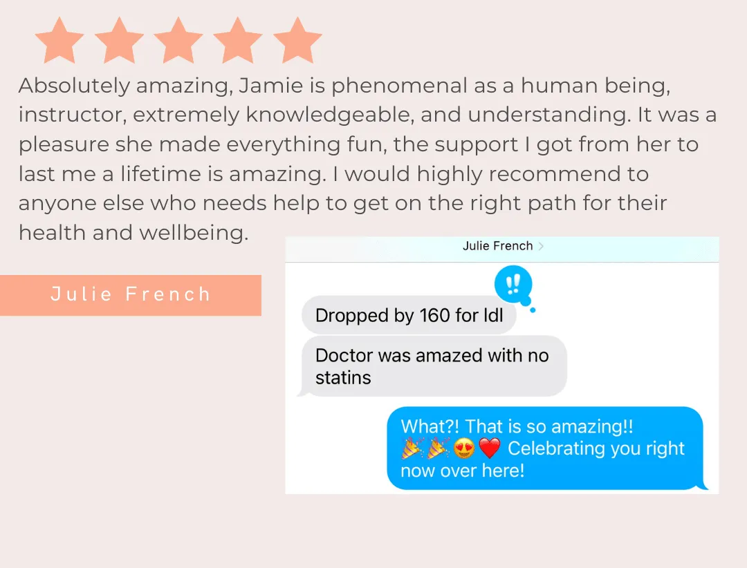 Client testimonial