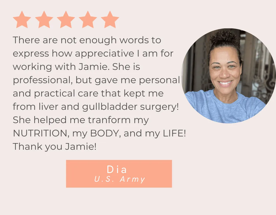 Client testimonial