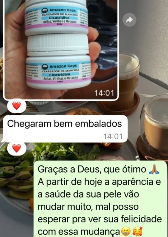 Depoimento de cliente 3 sobre o esfoliante Amazolé