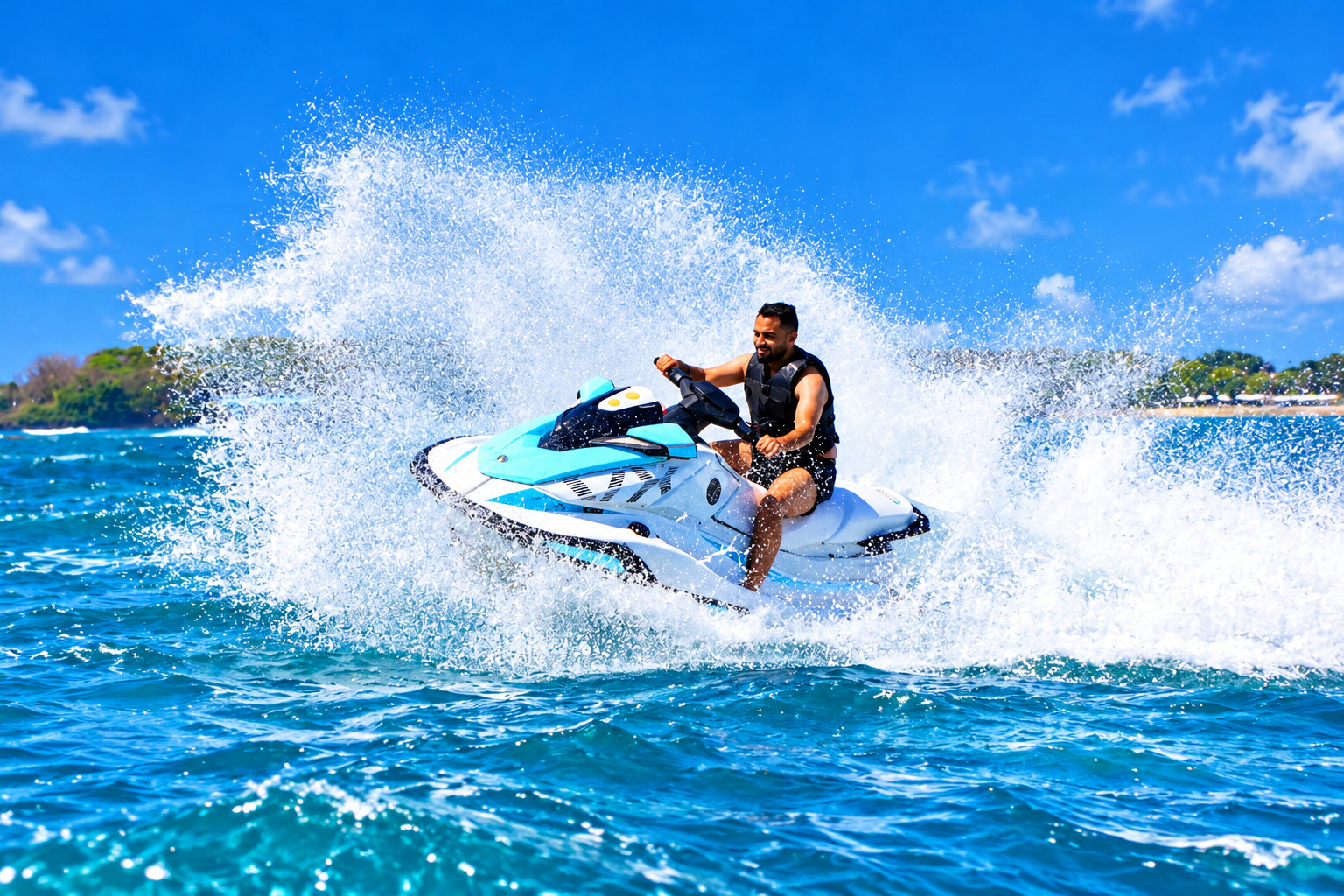 Jetski Self ride at Bali Watersports Hub, Tanjung Benoa