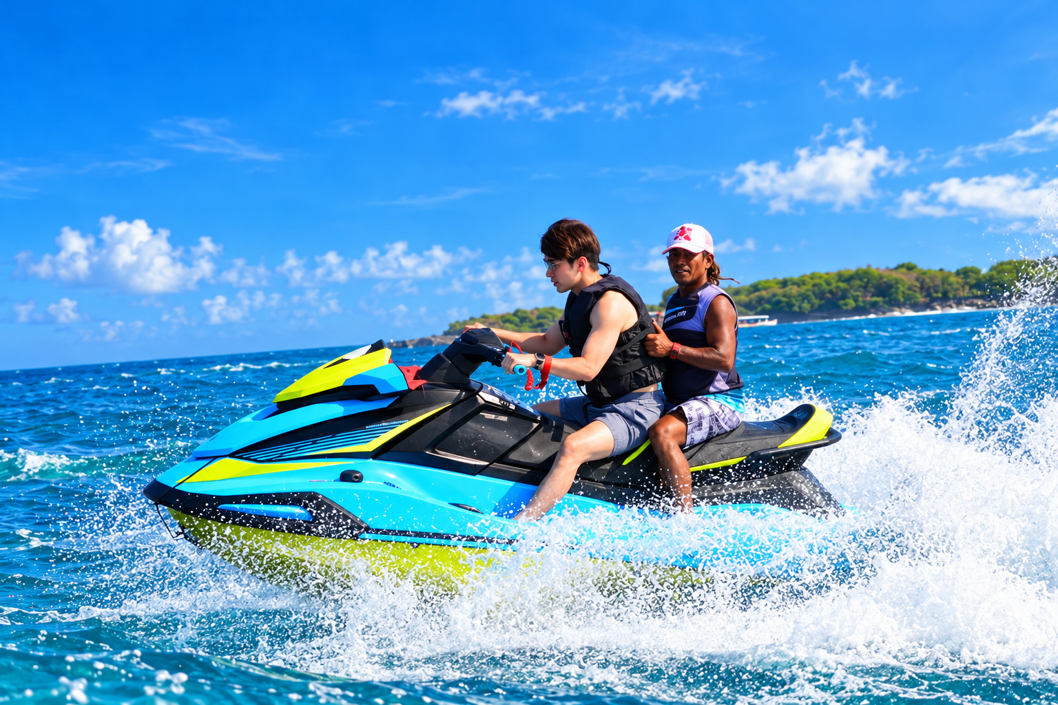 Jetski with Instructor at Bali Watersports Hub, Tanjung Benoa