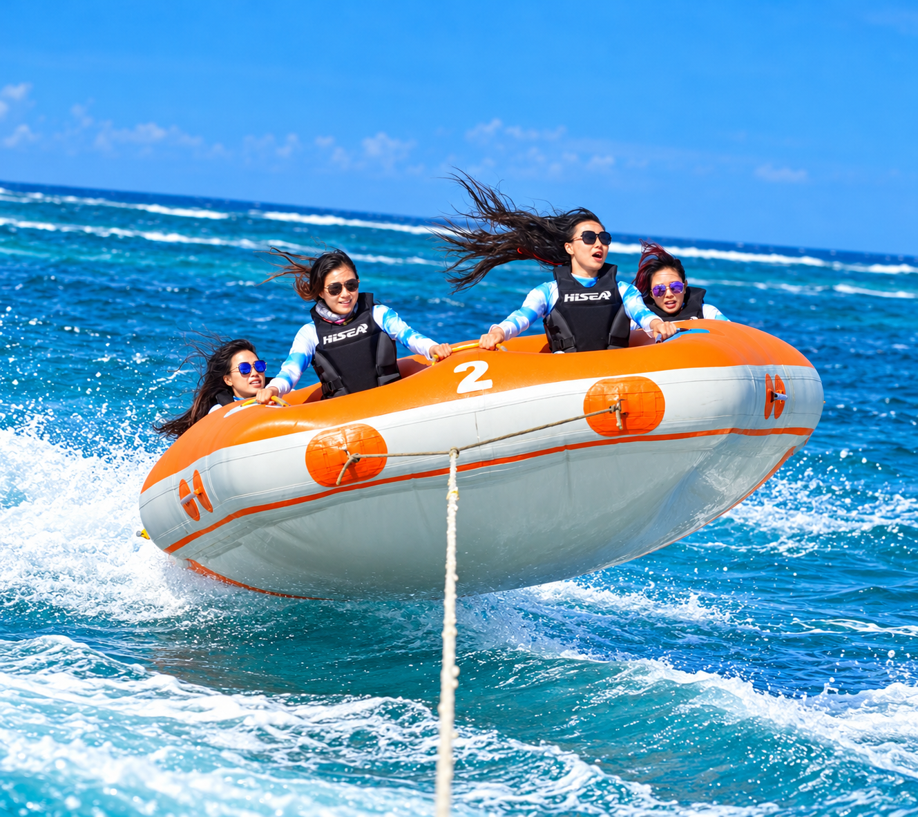 Donut Boat at Bali Watersports Hub, Tanjung Benoa