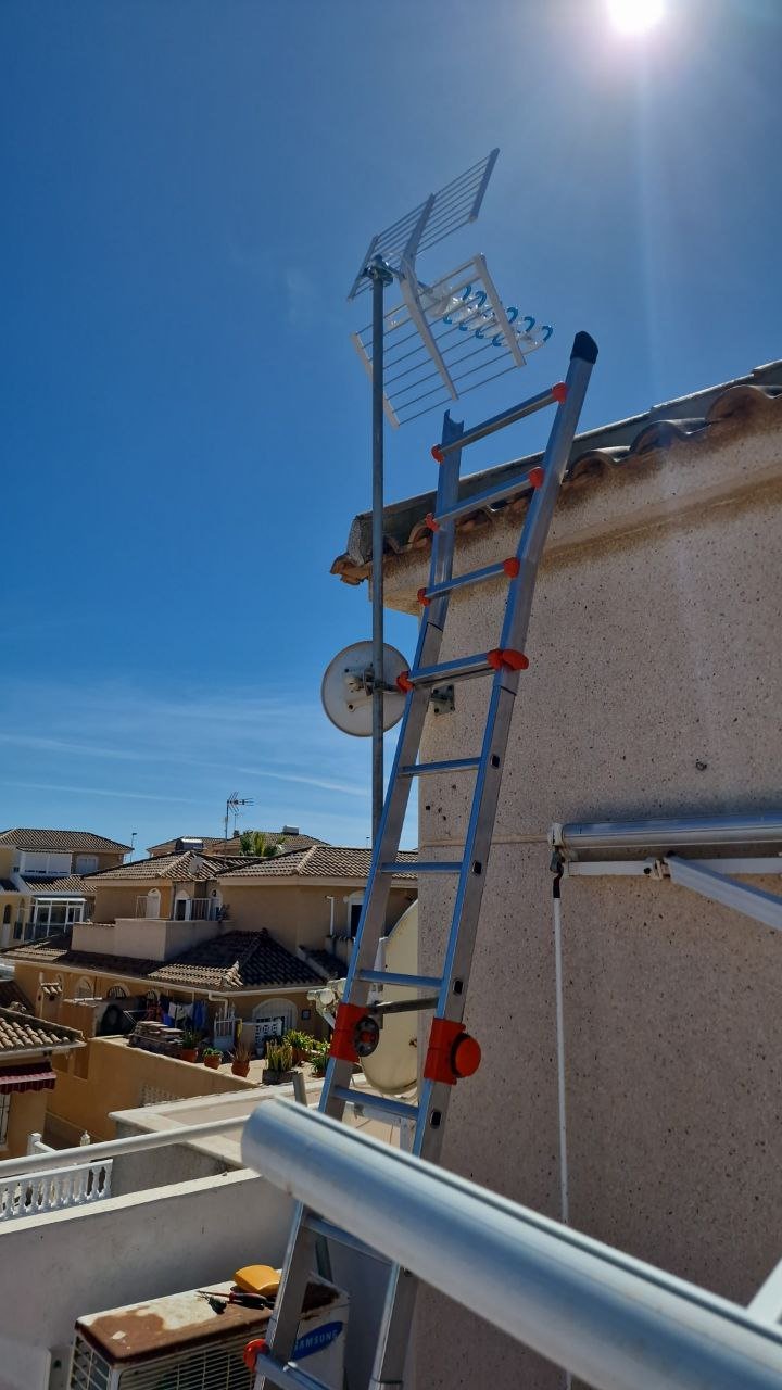 Reparación de antenas
