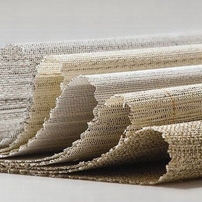 Roll of natural horsehair interlining canvas
