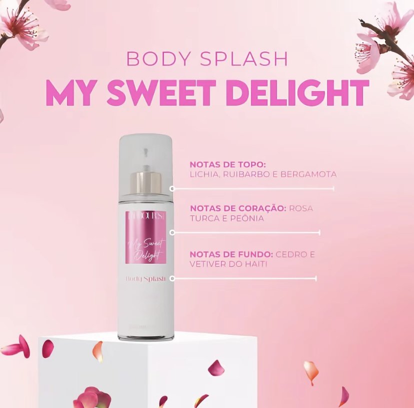 Miniatura: Body Splash My Sweet Delight - Composição Floral