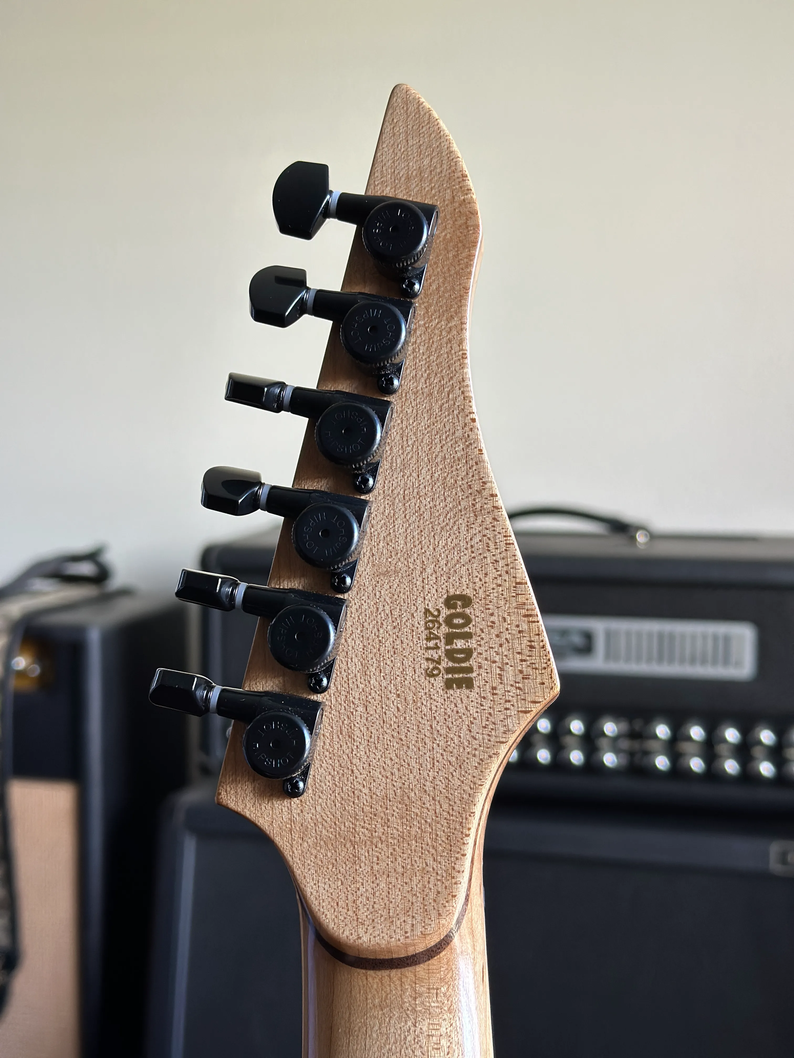 VIK DUALITY 6 “GOLDIE” - available ViK guitar view 7