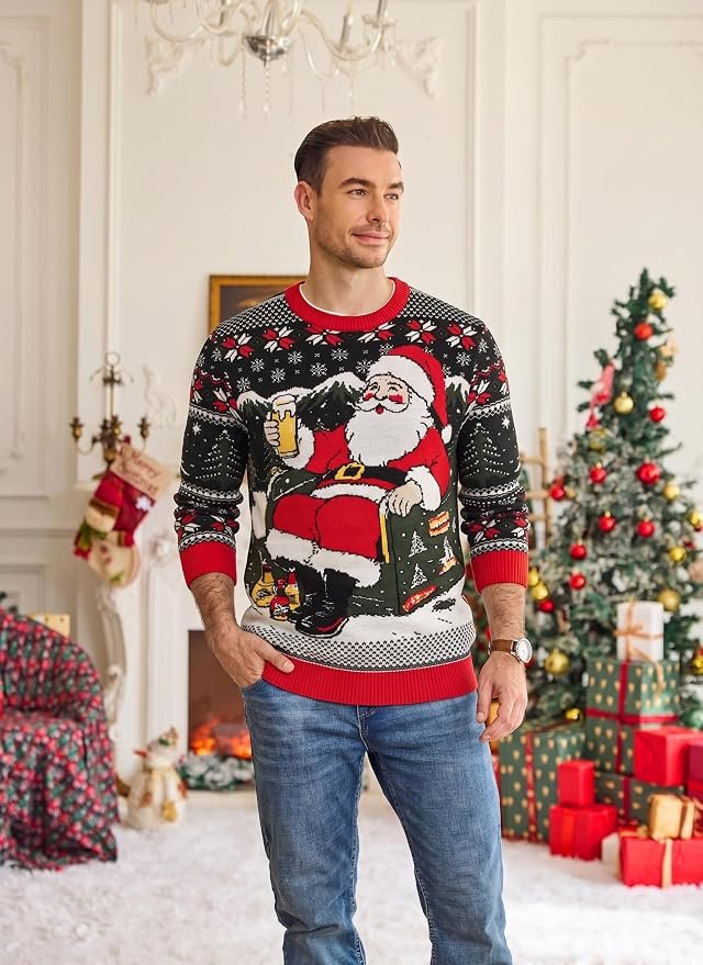 Men's Ugly Christmas Sweater Pullover