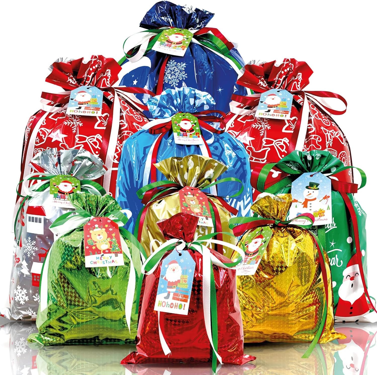 38-Piece Christmas Gift Bag Set