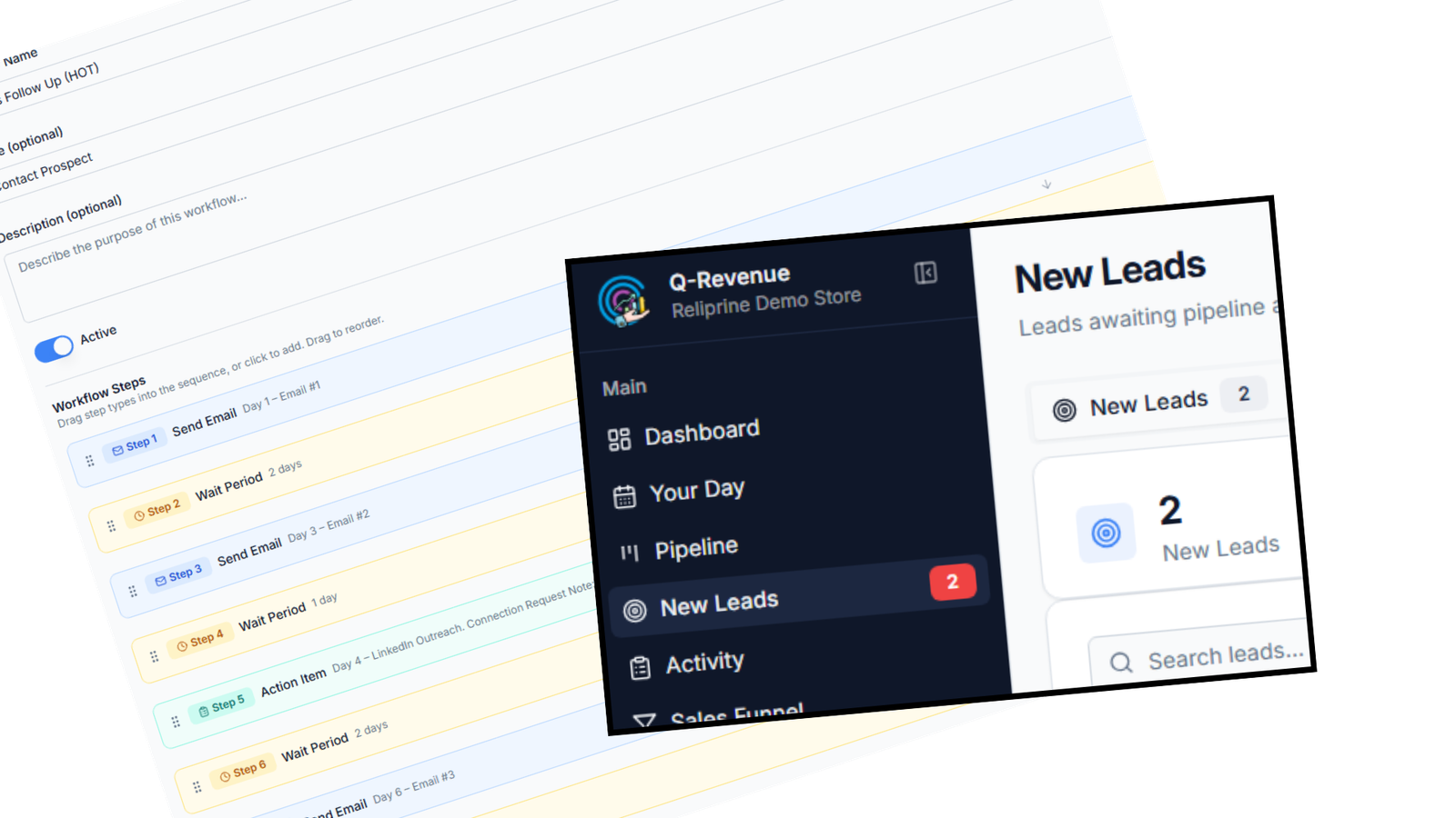 New Leads Start Coming In