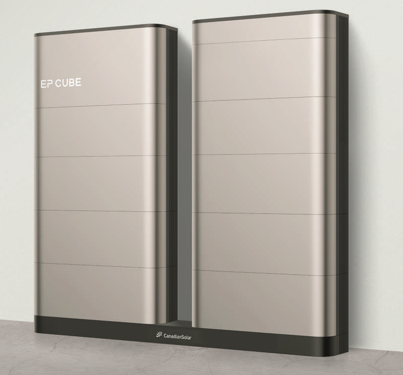 Canadian Solar EP Cube Three-Phase Pro — batterie modulari wall-mounted