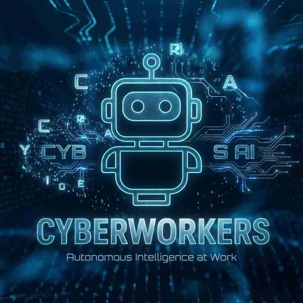 Futuristic AI technology visualization