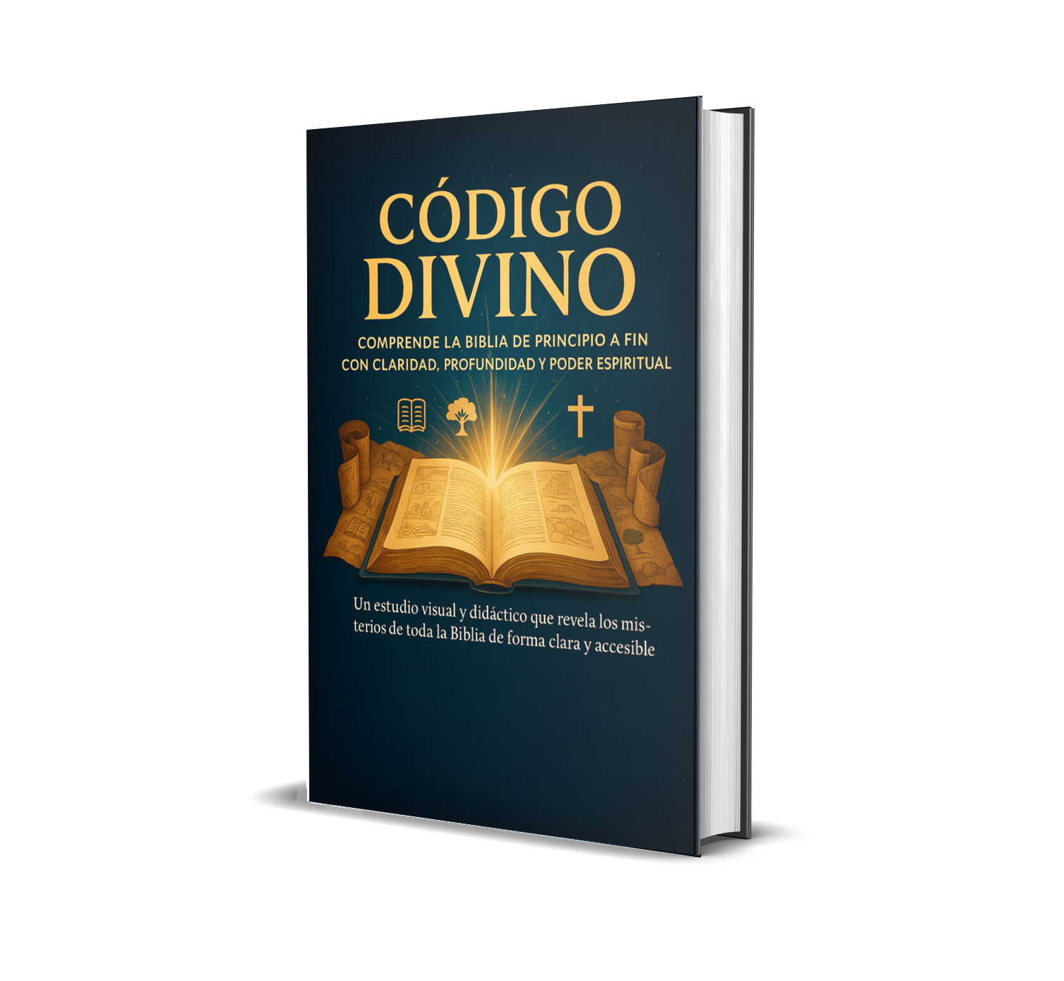 Portada del libro CÓDIGO DIVINO — estudio visual de la Biblia