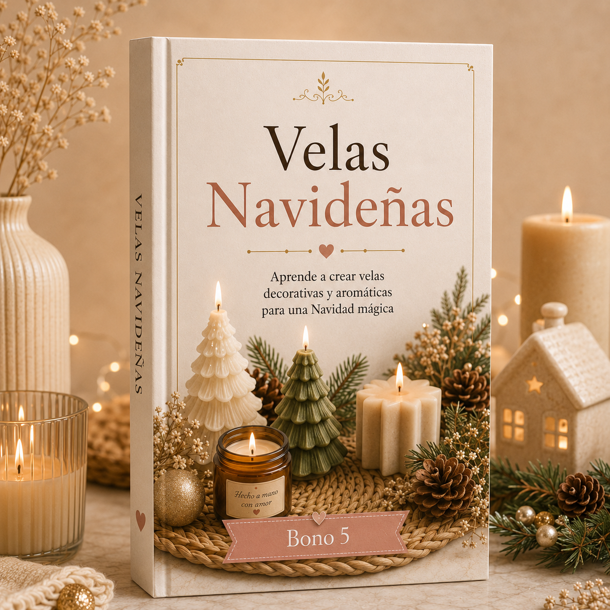 Velas navideñas