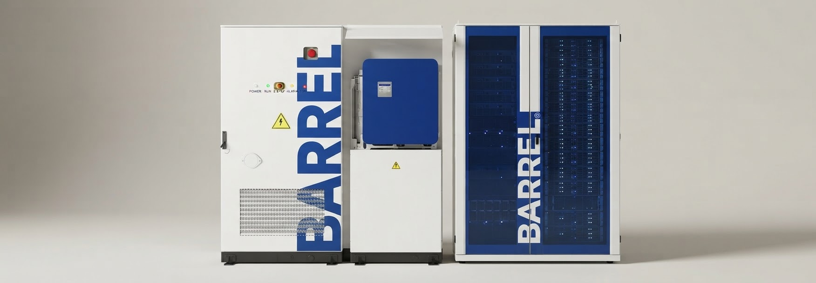 Barrel D2: modulo di calcolo Barrel con rack GPU a doppia anta