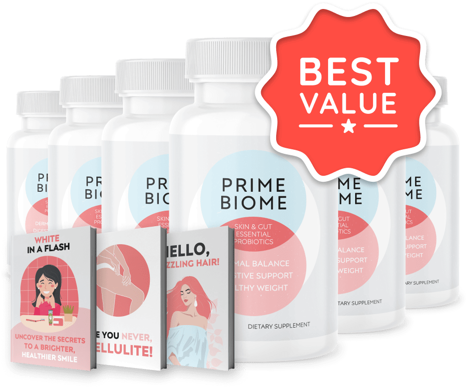 PrimeBiome supplement bottle