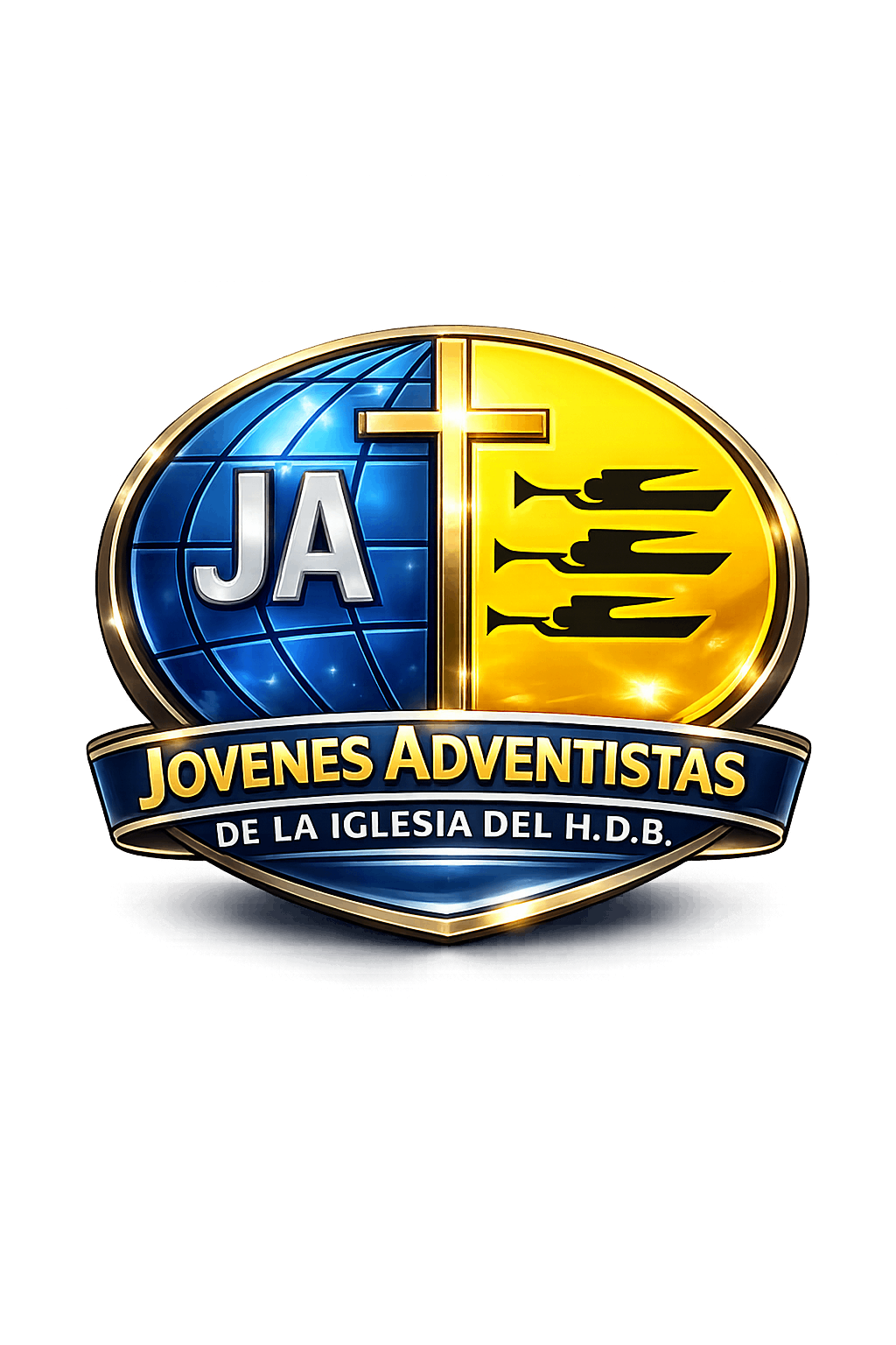 Jóvenes Adventistas (JA) – High Desert Bilingual (H.D.B.) logo
