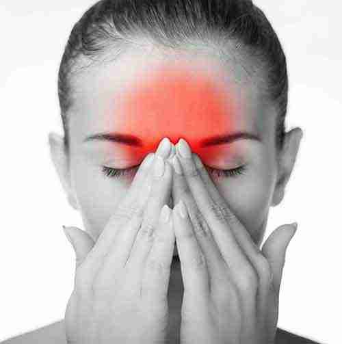 Headache relief concept