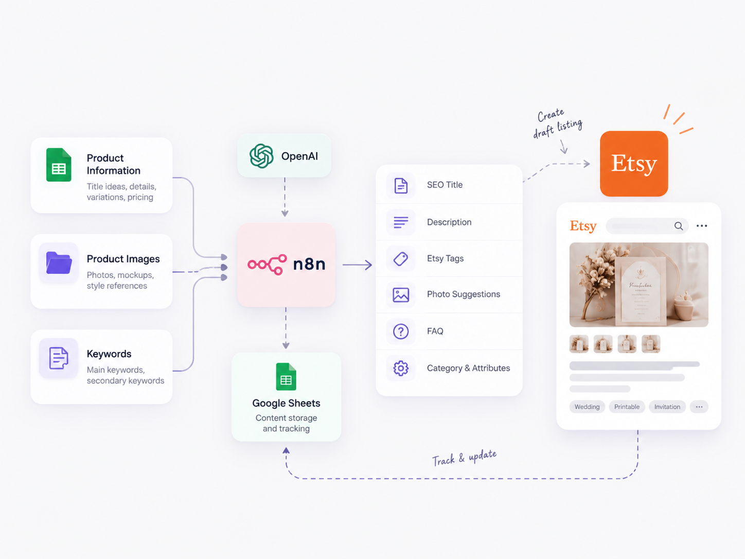 Etsy Product Studio — AI Workflow