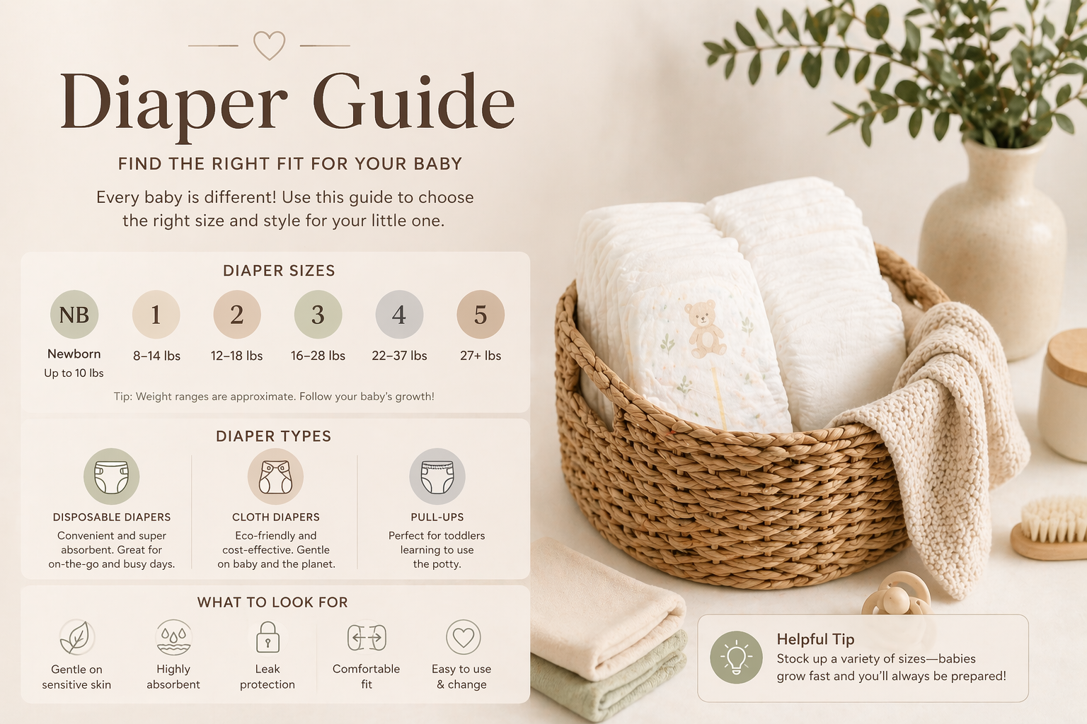 New Mom Guide for Beginners diaper changes and hygiene