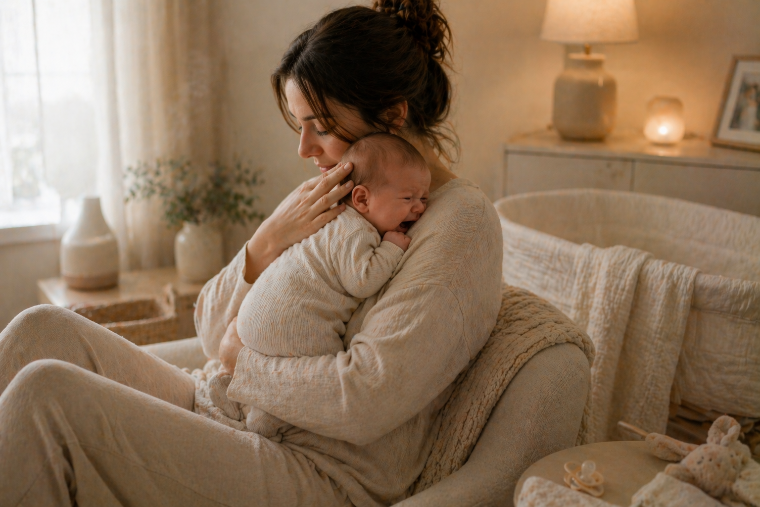 New Mom Guide for Beginners how to soothe a crying baby