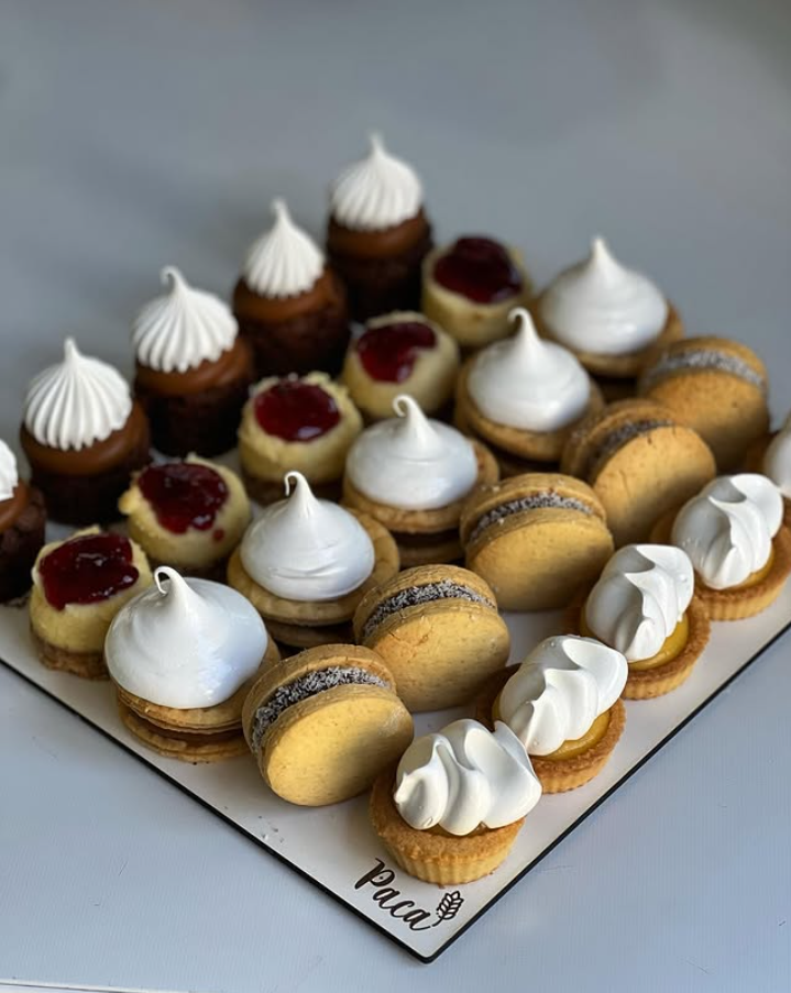 Variety of artisan pastries and baked goods