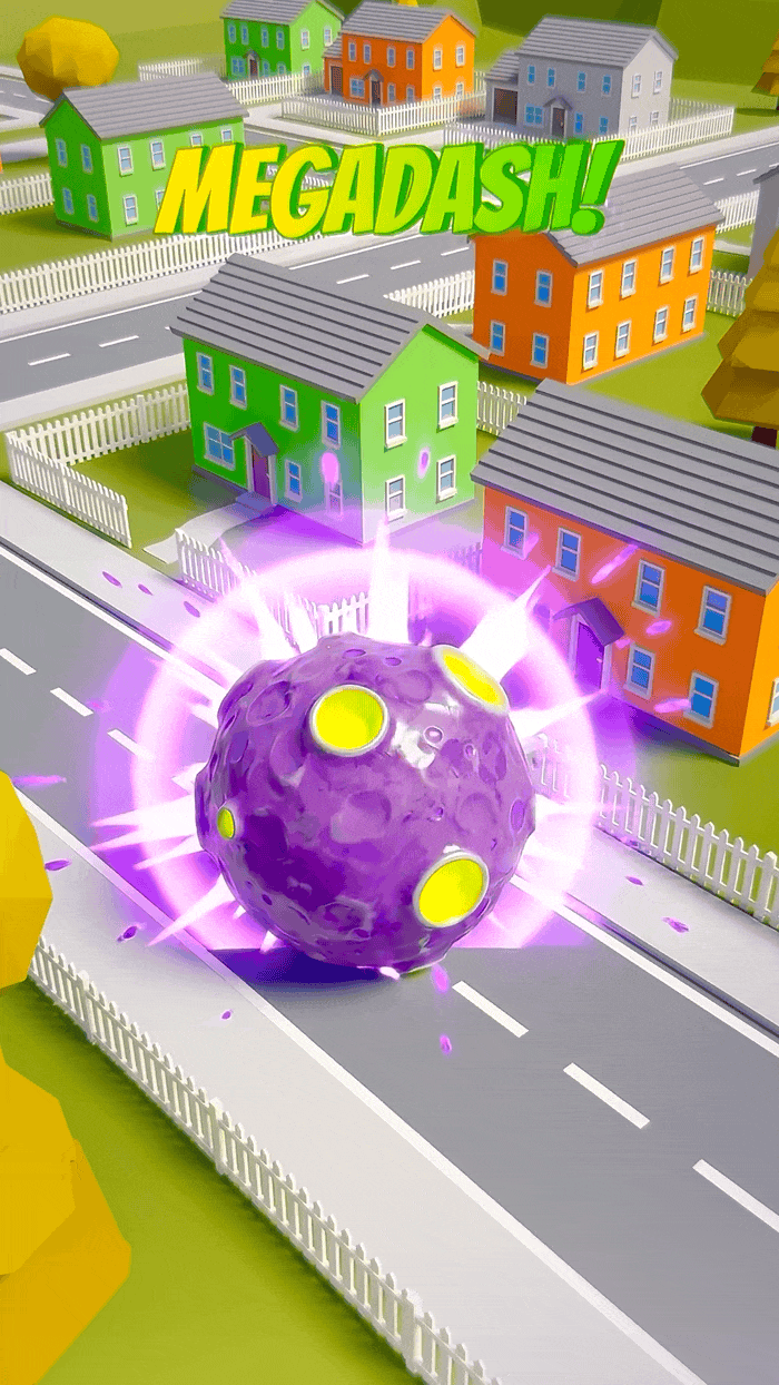 Asteroid scene before the sub-case rule with no motion