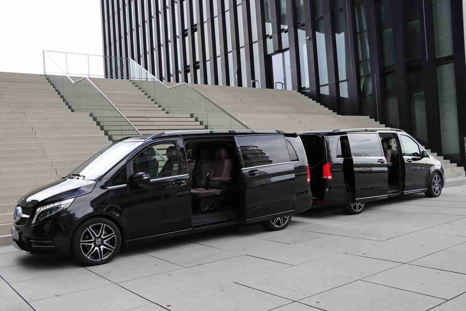 Spacious minivan taxi