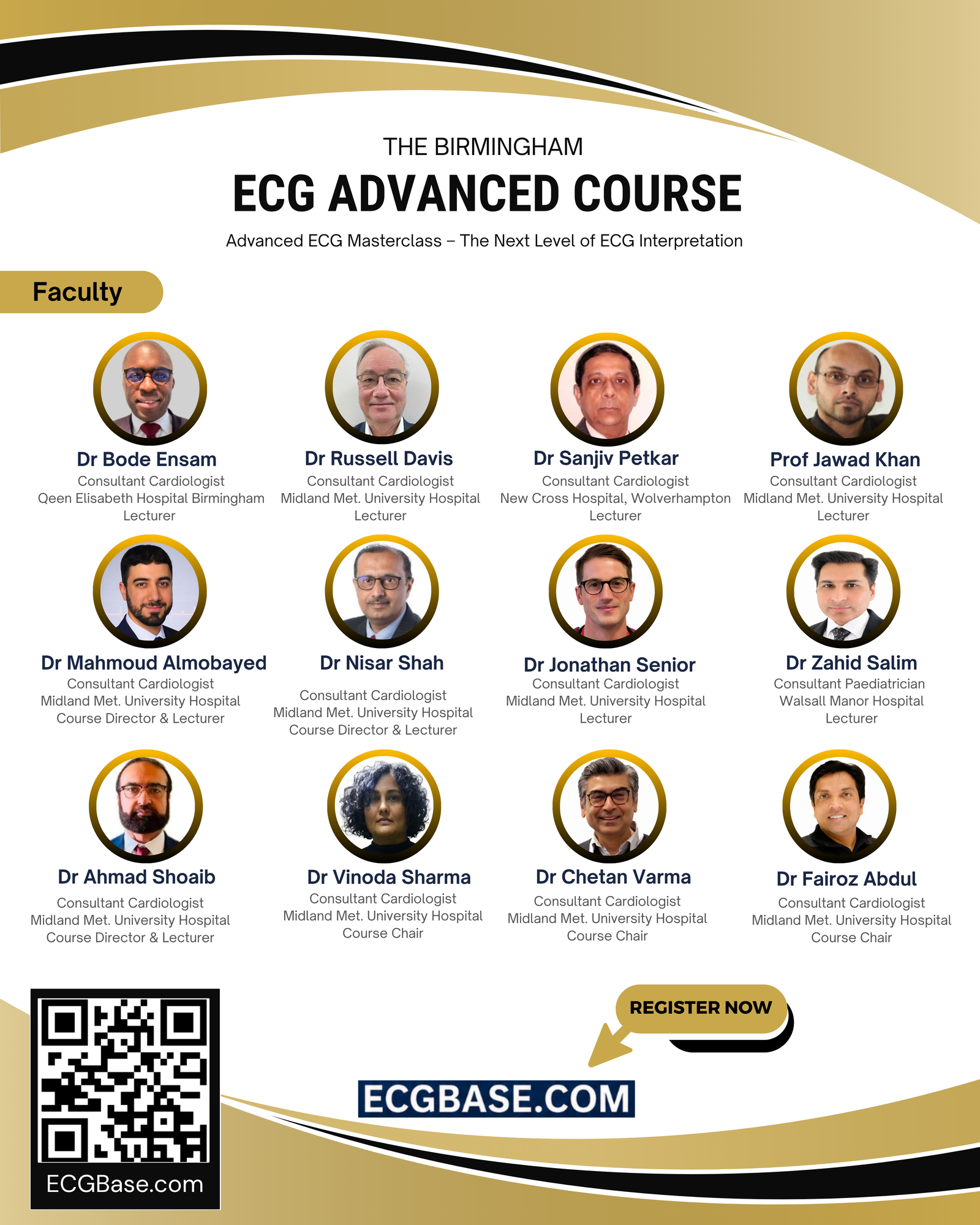 Advanced Ecg Training Medical professional analyzing patient data