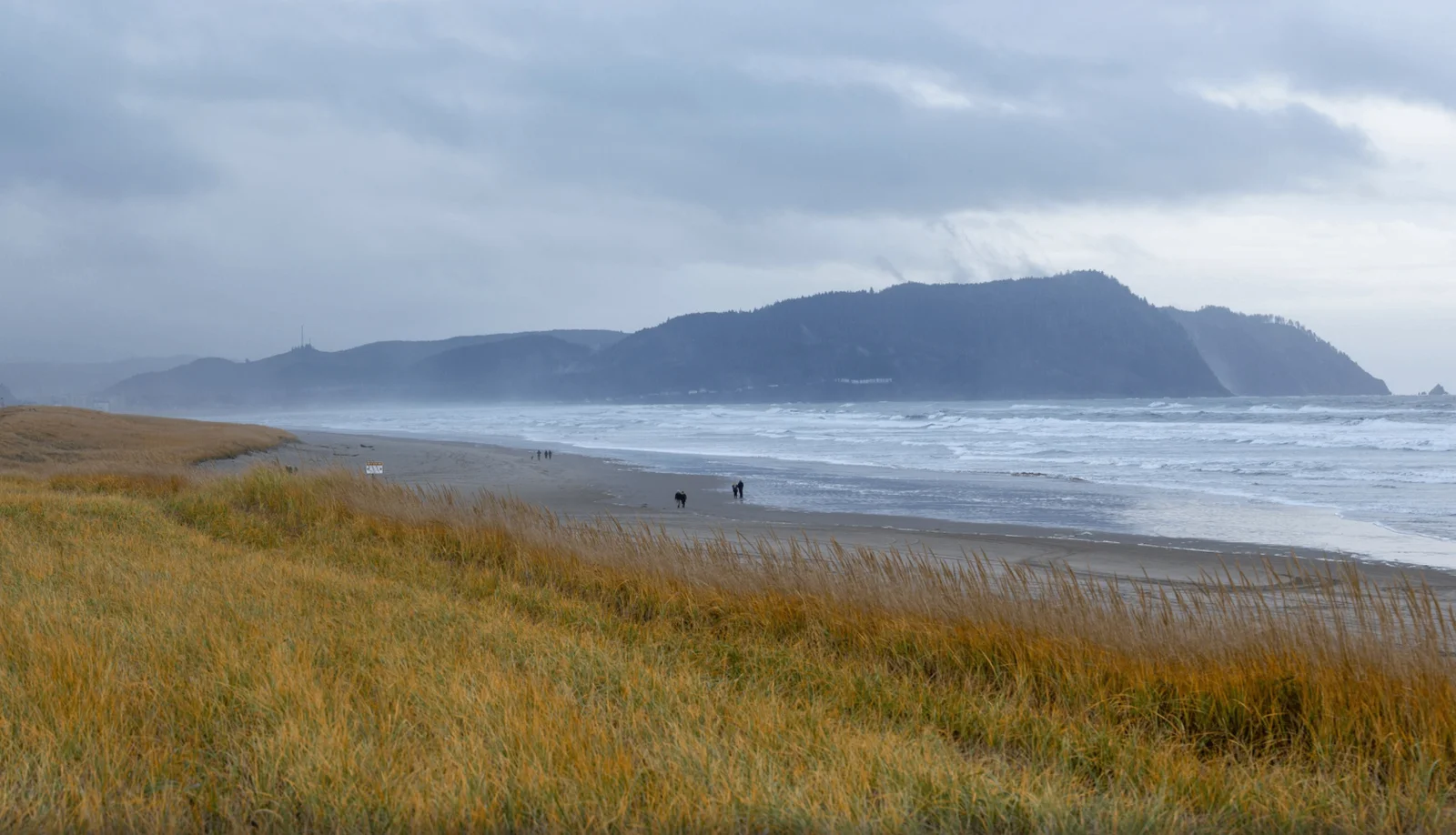 Beautiful coastal scenery at Gearhart, Oregon