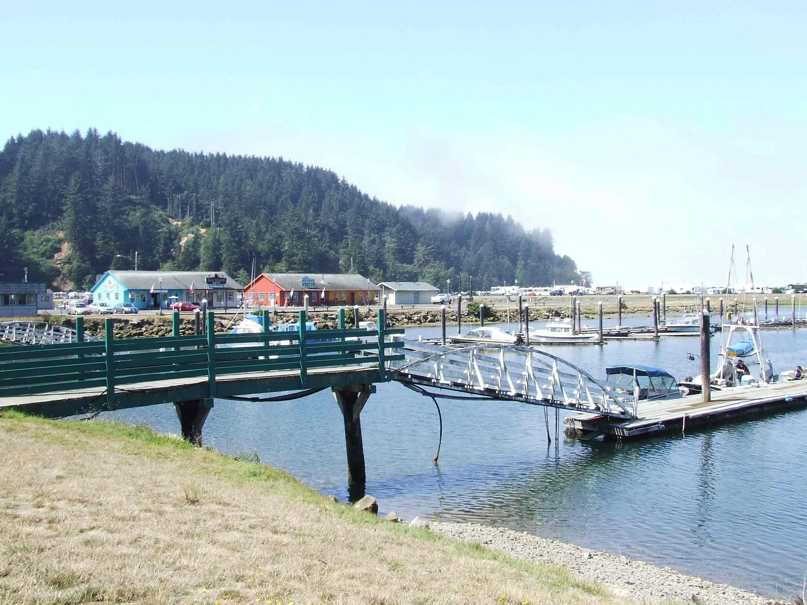 Scenic view of Winchester Bay