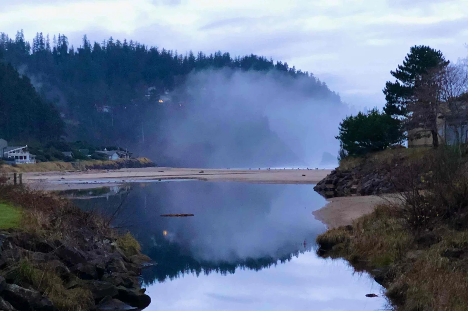 Scenic view of Neskowin