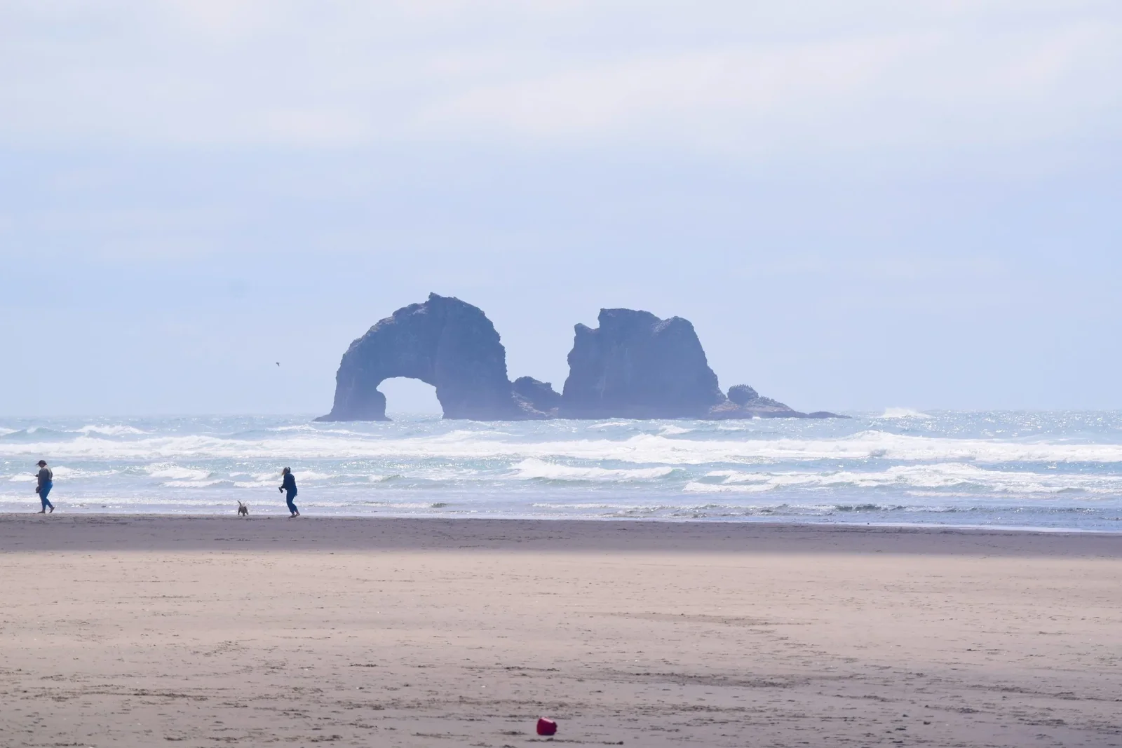 Scenic view of Rockaway Beach