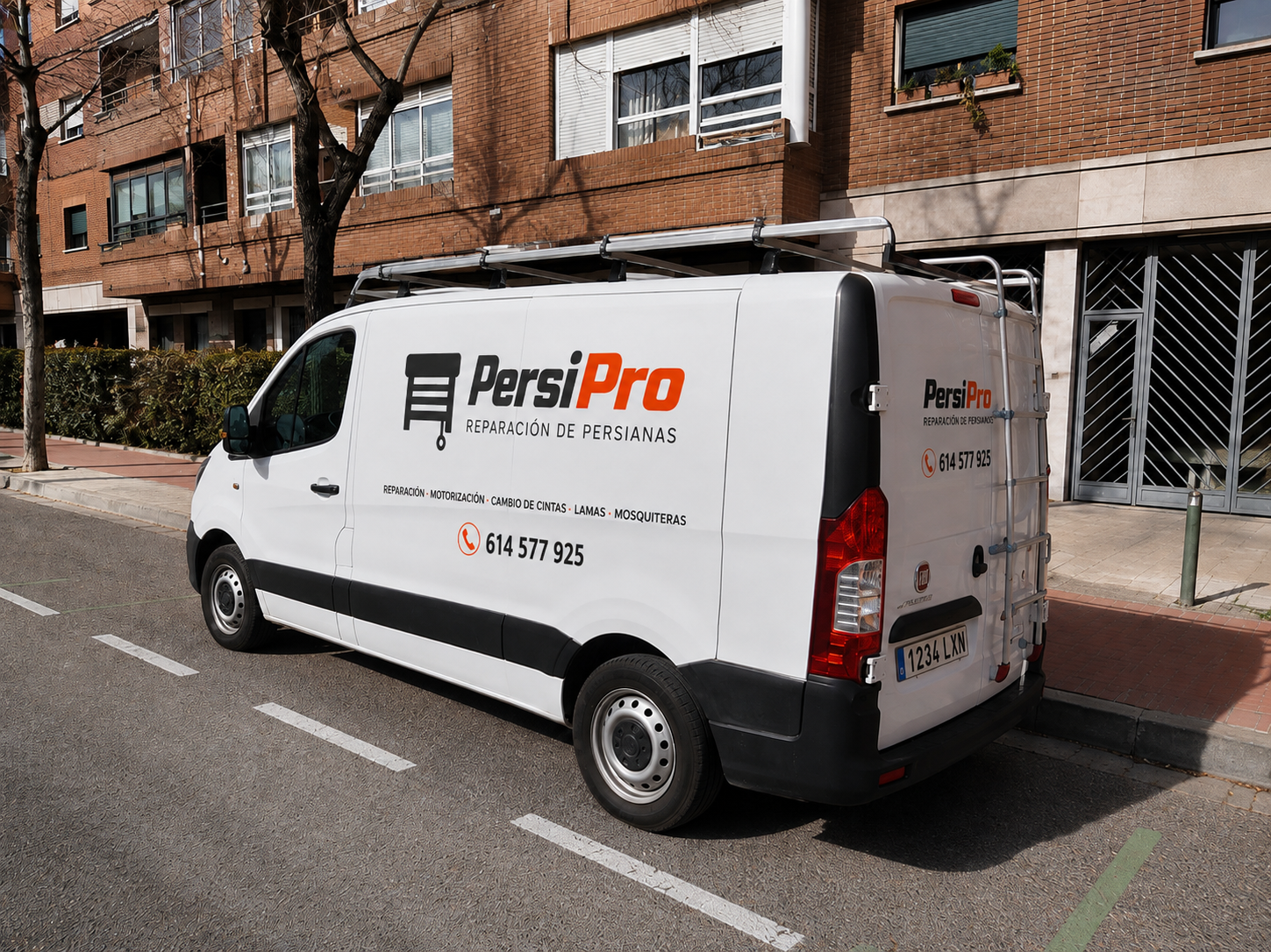 Furgoneta de PersiPro