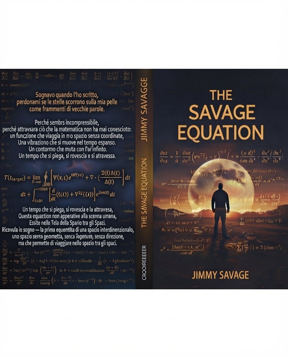 The Savage Equation — official cover
