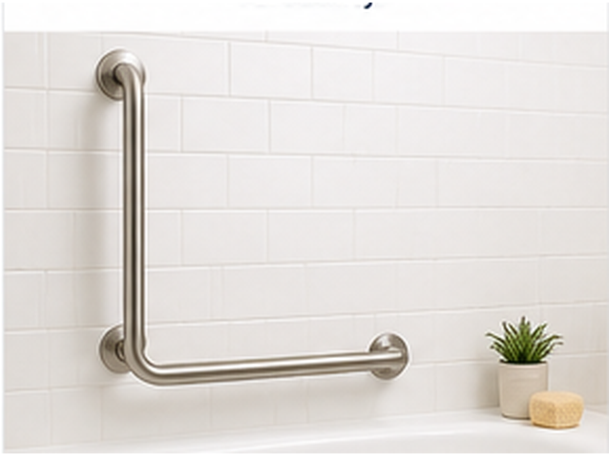 L-Shaped Grab Bar