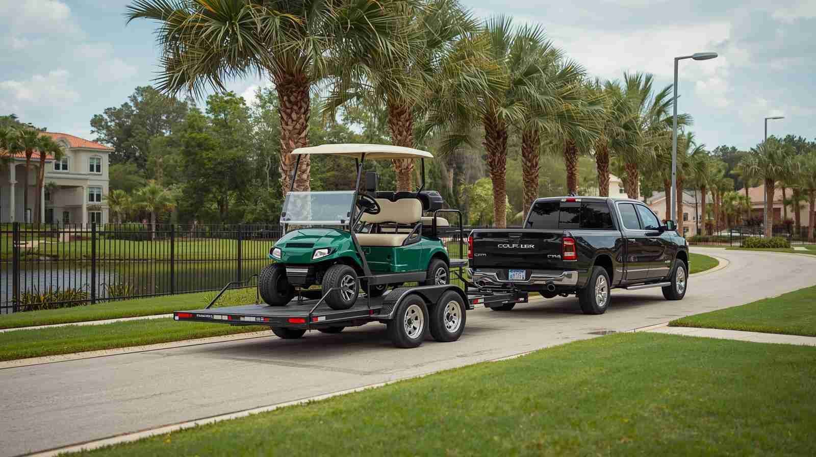SureCart golf cart service in North Port, Florida