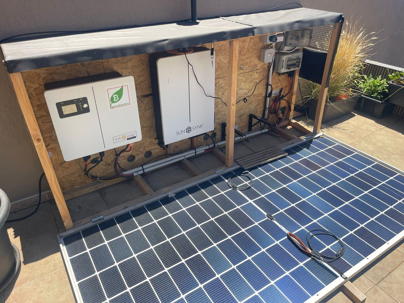 Green Bitcoin Farm · Gesamtanlage
