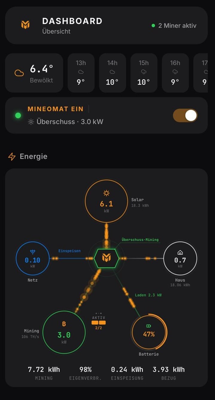Energiefluss · Live