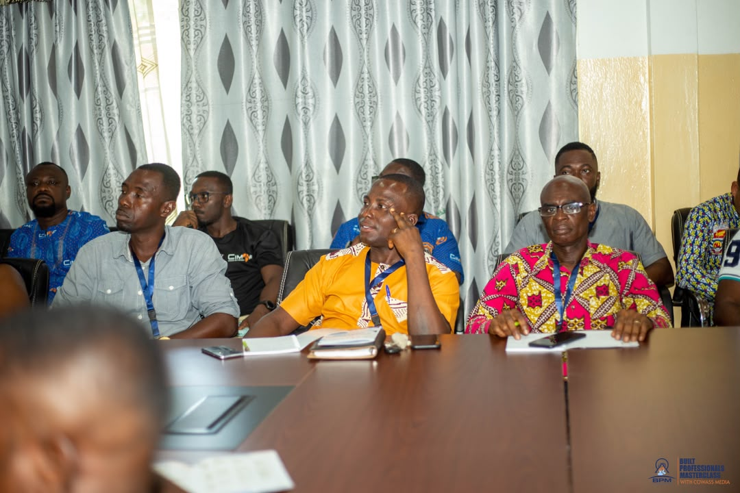 Participants at a Built Professionals Masterclass session