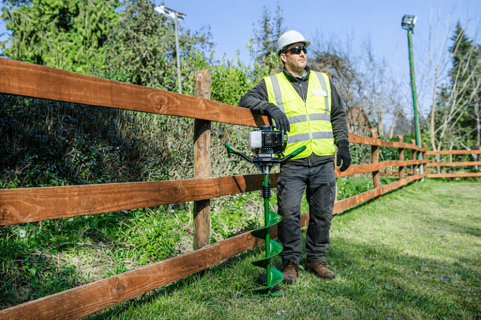 Ahoyadores profesionales para perforación de tierra
