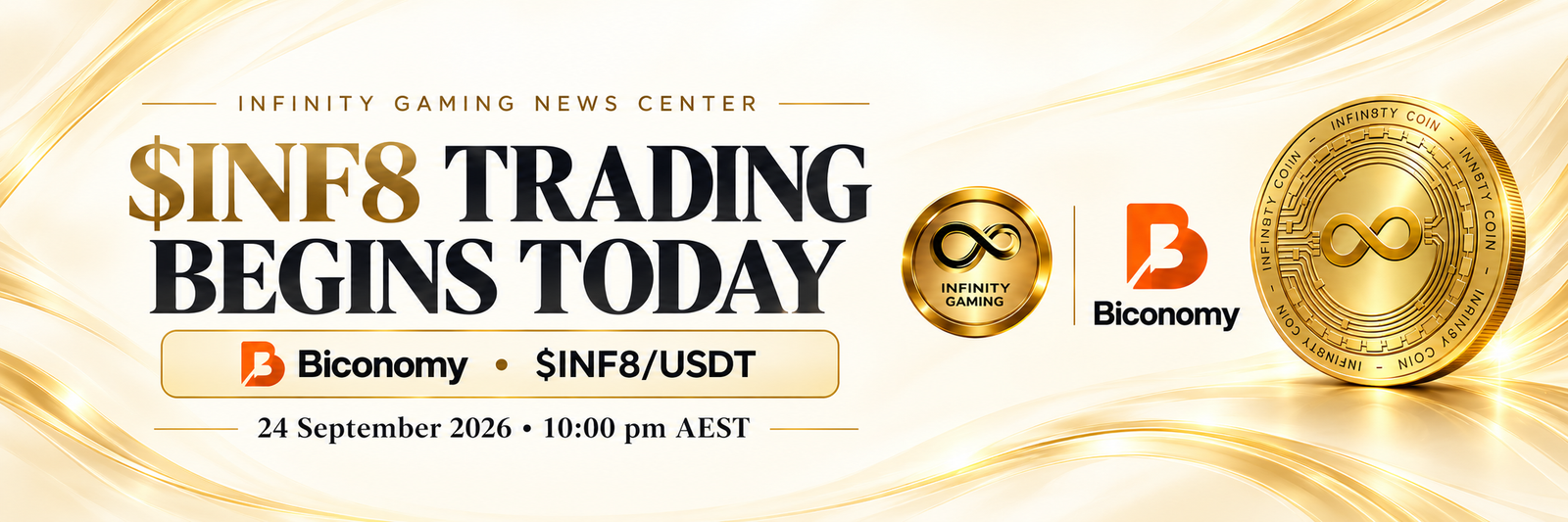 $INF8 Trading Begins: Coin Releases and What Comes Next