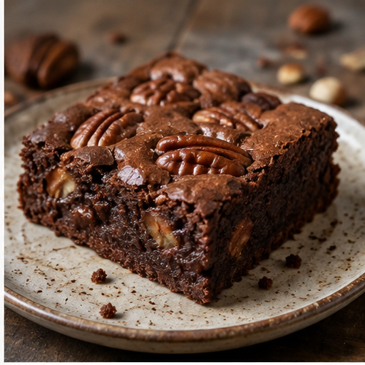 Brownie chocolat noir & Praliné Pécan — recette au praliné artisanal