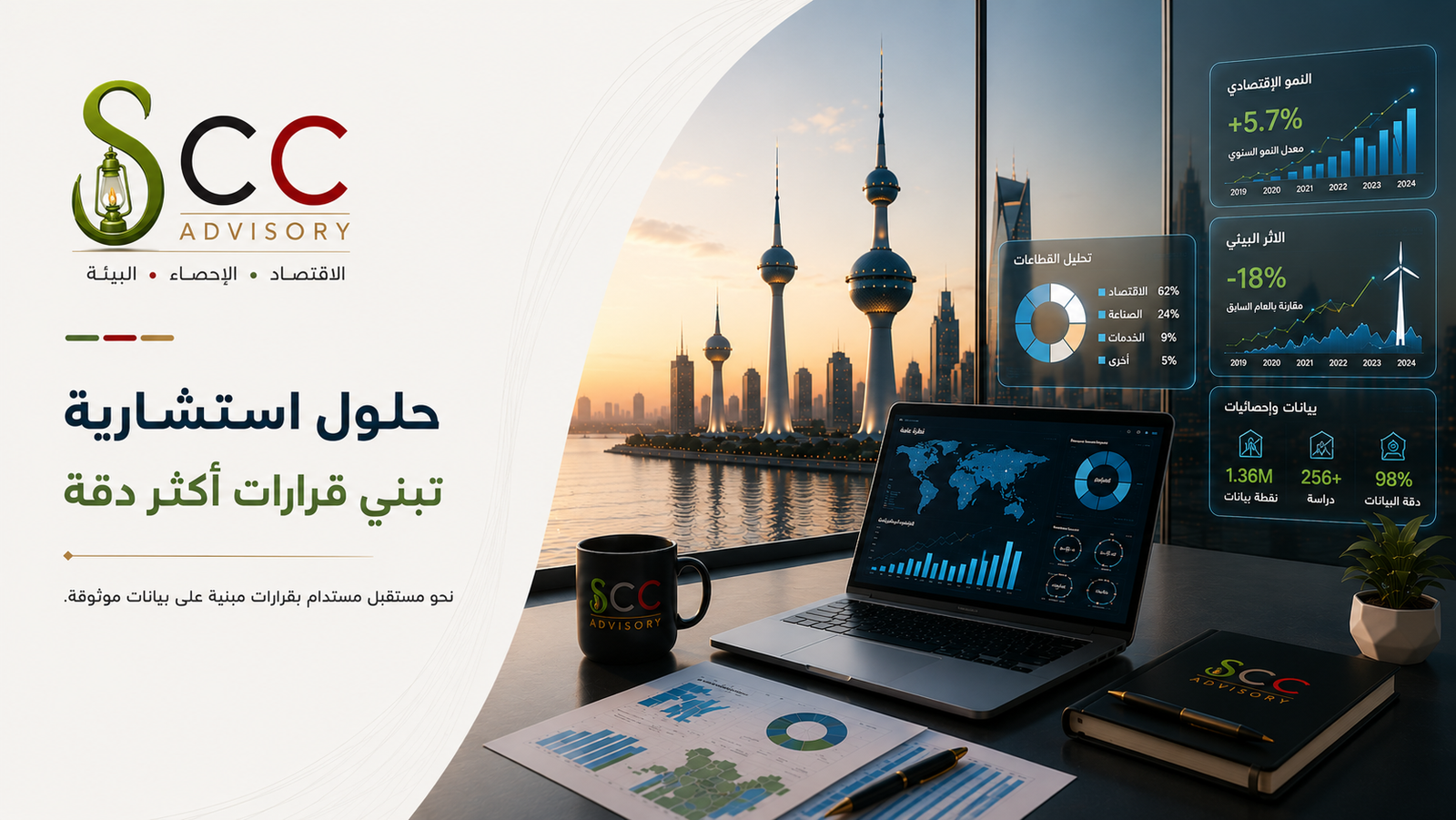 SCC Advisory — حلول استشارية تبني قرارات أكثر دقة
