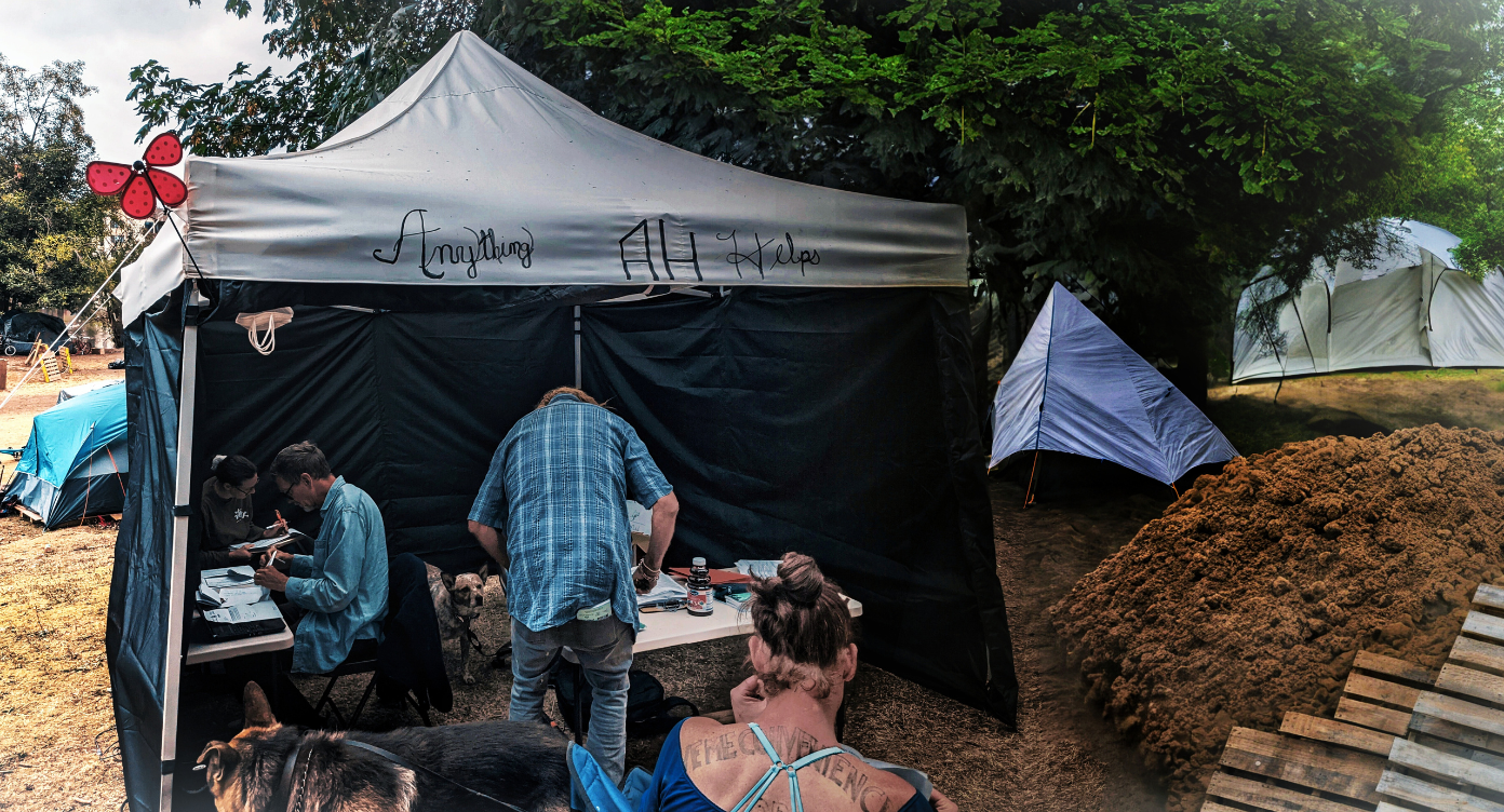 People receiving support from Anything Helps