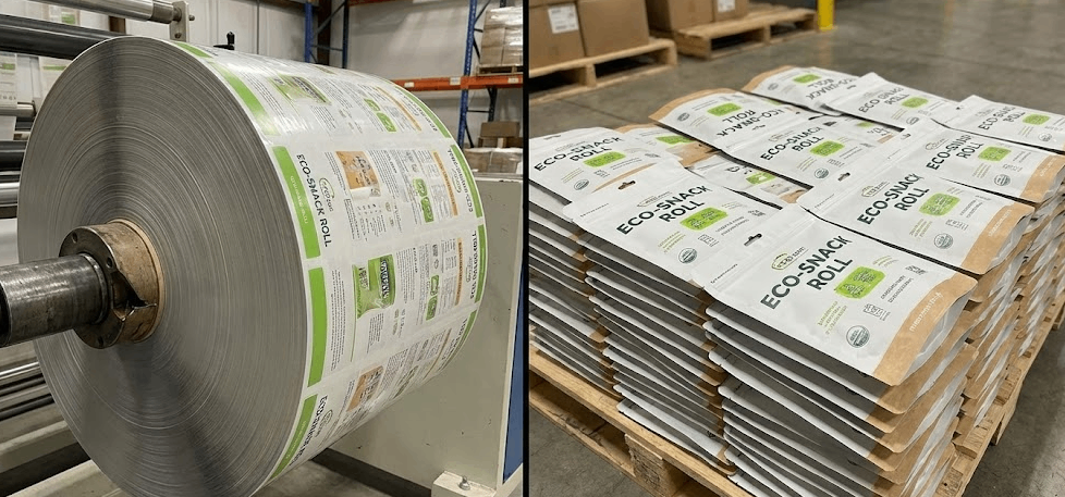 Roll Pack JTPACKS | Custom Flexible Packaging Manufacturer